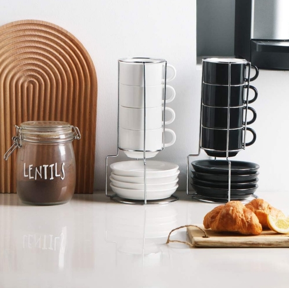 Expresso cups and saucers - Picture 2 of 7